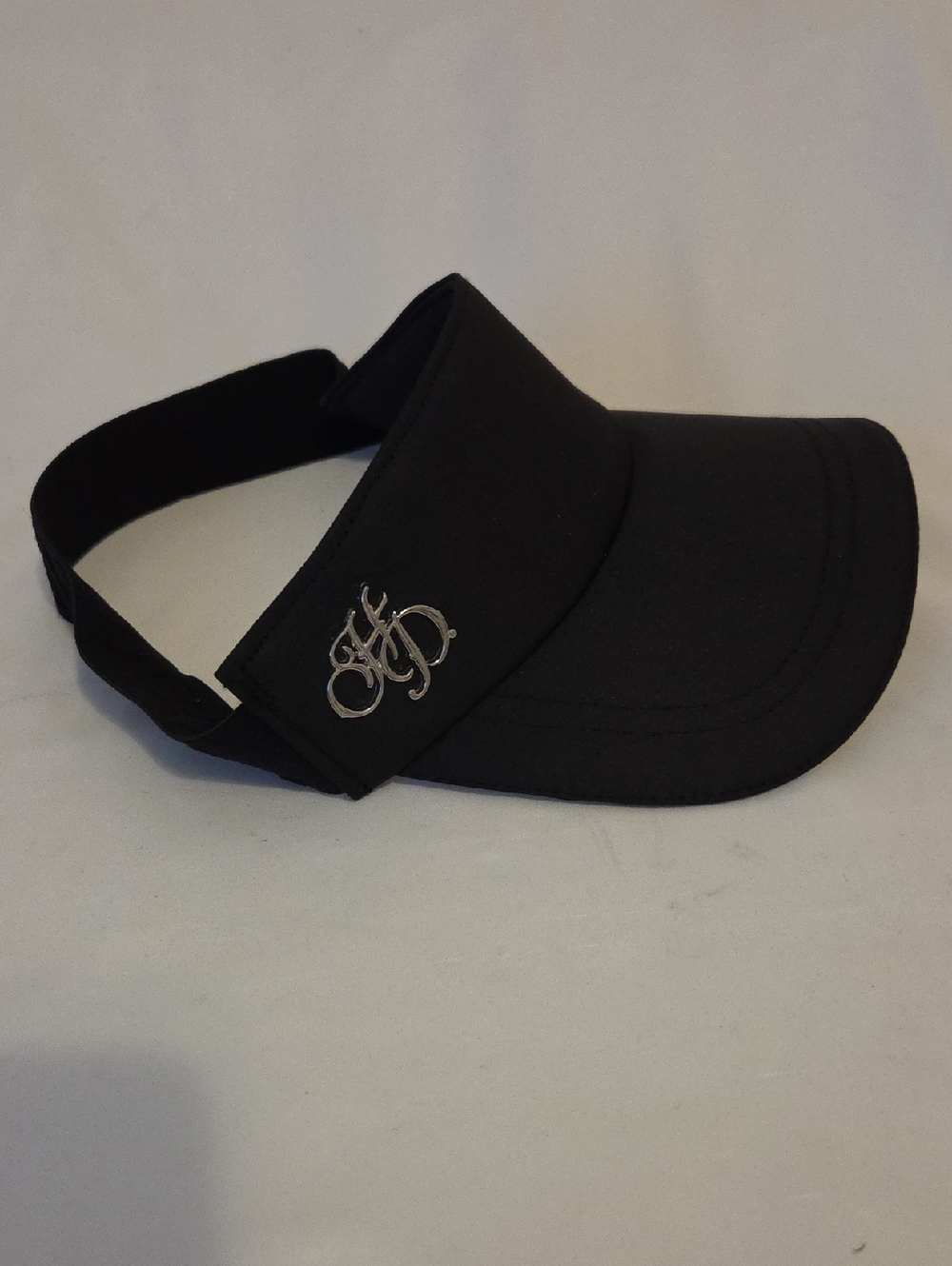 Harley-Davidson Black Visor with Metal Monogram